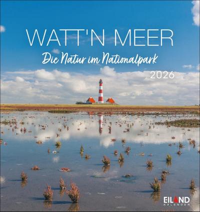 Watt’n Meer Postkartenkalender 2026 - Die Natur im Nationalpark