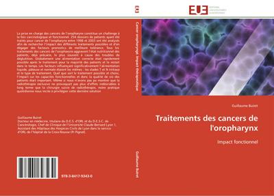 Traitements des cancers de l'oropharynx - Guillaume Buiret