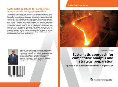 Systematic approach for competitive analysis and strategy preparation