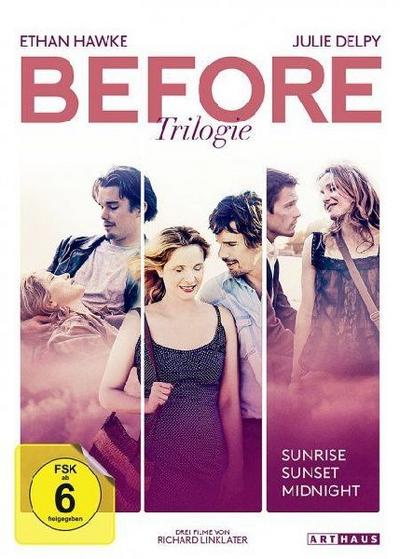 Before - Trilogie (DVD) Min:279/DD5.1/WS Sunrise/Sunset/Midnight
