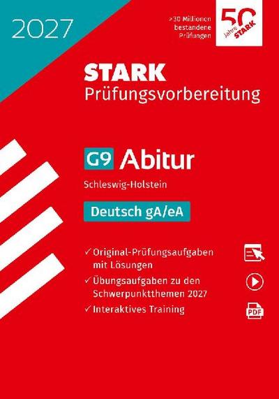 STARK Deutsch gA/eA - Abitur 2027 Schleswig-Holstein - Prüfungsvorbereitung