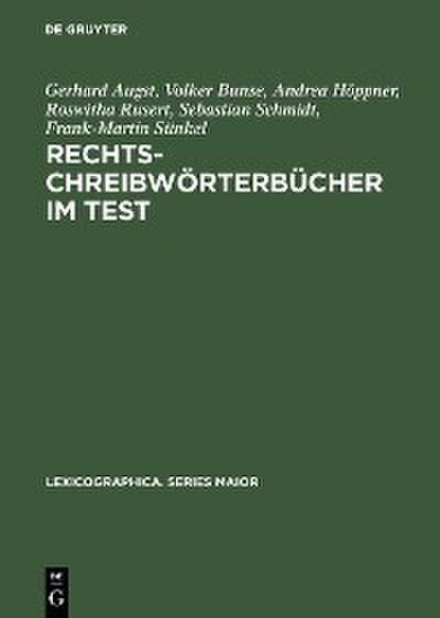 Rechtschreibwörterbücher im Test