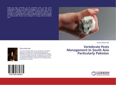 Vertebrate Pests Management In South Asia Particularly Pakistan