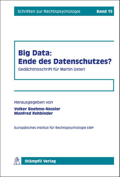 Big Data: Ende des Datenschutzes?