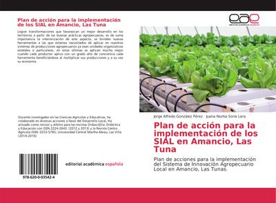 Plan de acción para la implementación de los SIAL en Amancio, Las Tuna