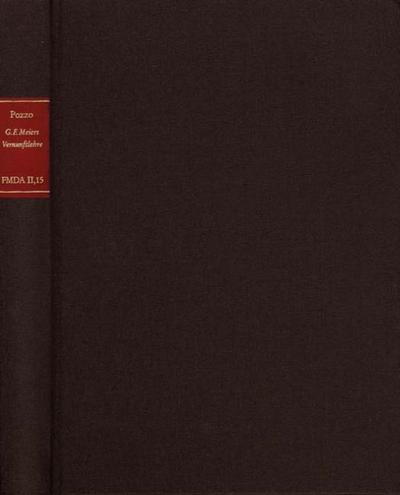 Georg Friedrichs Meiers ’Vernunftlehre’