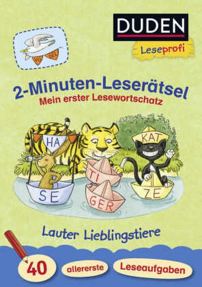 Duden Leseprofi - 2-Minuten-Leserätsel: Mein erster Lesewor