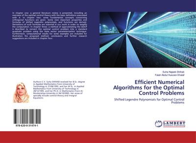 Efficient Numerical Algorithms for the Optimal Control Problems