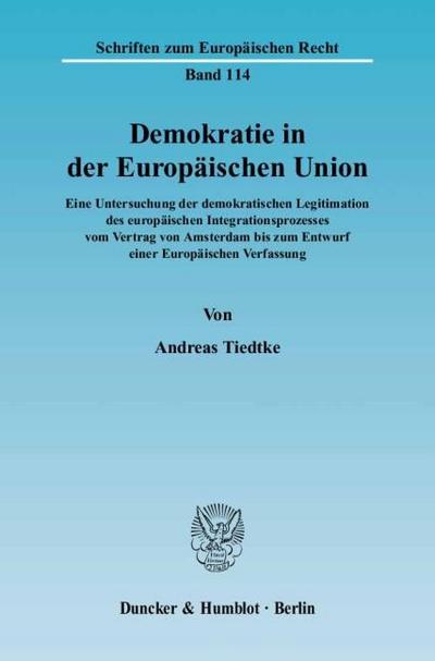 Demokratie in der Europäischen Union