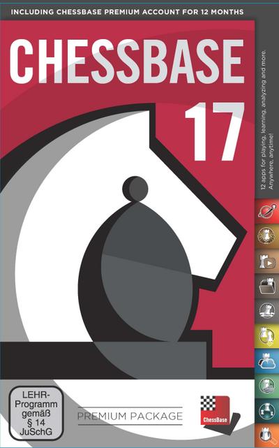 ChessBase 17 Premium-Paket, DVD-ROM