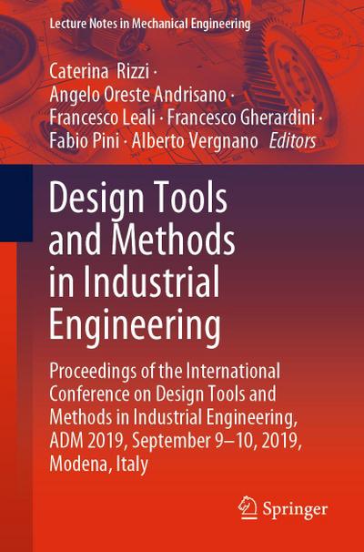 Design Tools and Methods in Industrial Engineering