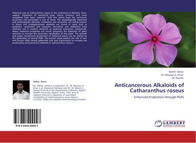Anticancerous Alkaloids of Catharanthus roseus