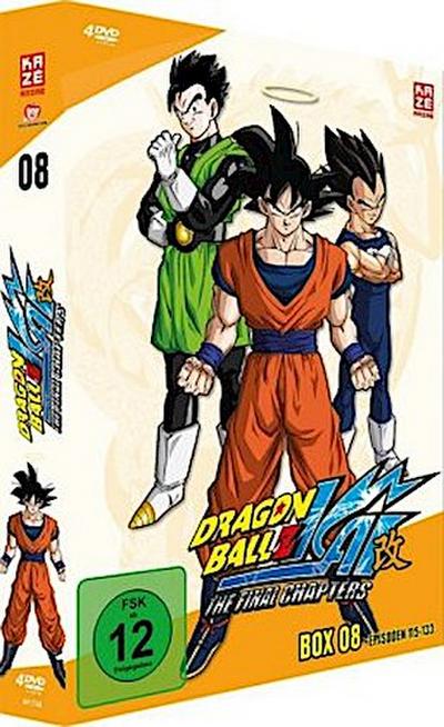 Dragonball Z Kai - BOX #8 (DVD) 4DVDs Episoden 117-133