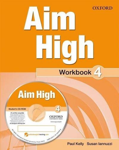 Aim High Level 4 Workbook, m. CD-ROM