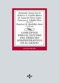 Conceptos para el estudio del Derecho administrativo I en el grado