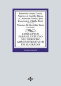 Conceptos para el estudio del Derecho administrativo II en el grado