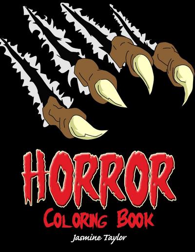 Horror Coloring Book