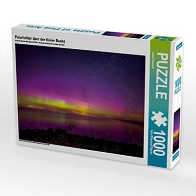 Polarlichter über der Kieler Bucht (Puzzle)