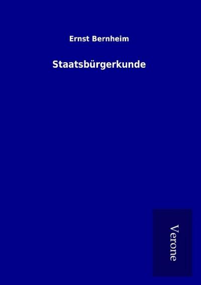 Staatsbürgerkunde