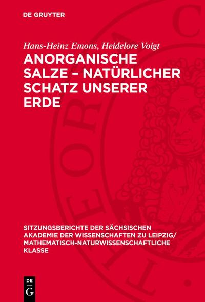 Anorganische Salze - Natürlicher Schatz unserer Erde