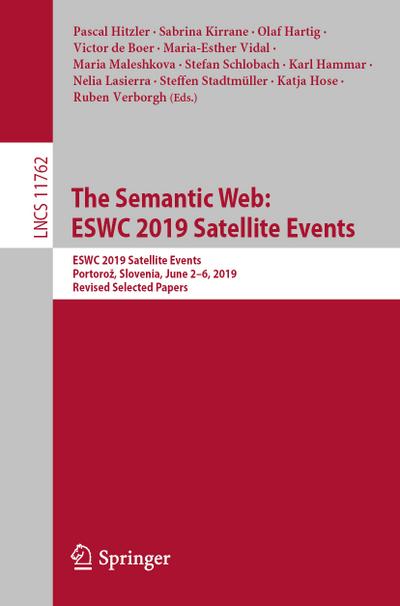 The Semantic Web: ESWC 2019 Satellite Events