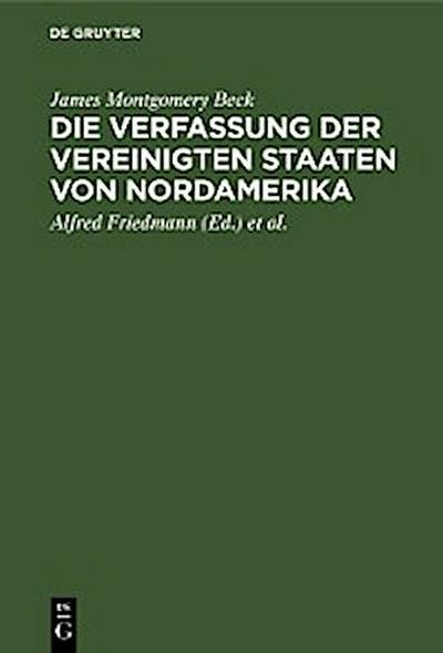 Die Verfassung der Vereinigten Staaten von Nordamerika