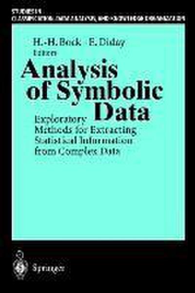Analysis of Symbolic Data