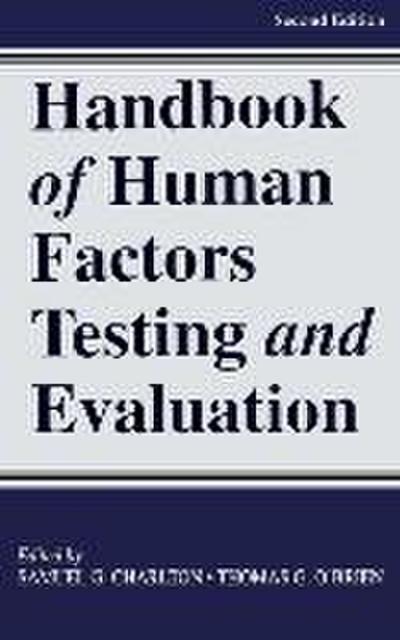 Handbook of Human Factors Testing and Evaluation