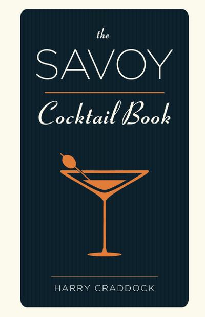 The Savoy Cocktail Book