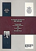 6 Sonatas and Partitas BWV1001-1006for harpsichord