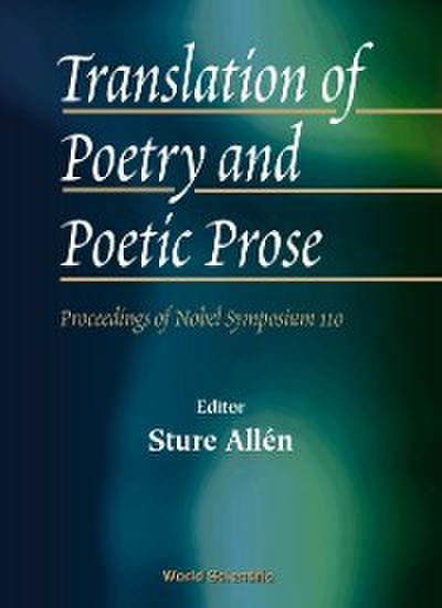 TRANSLATION OF POETRY & POETIC PROSE