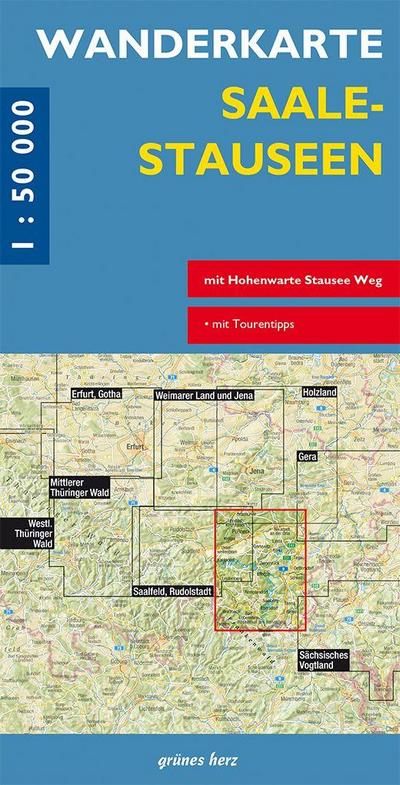 Wanderkarte Saalestauseen