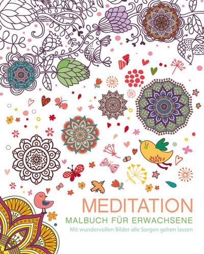 Malbuch für Erwachsene - Meditation