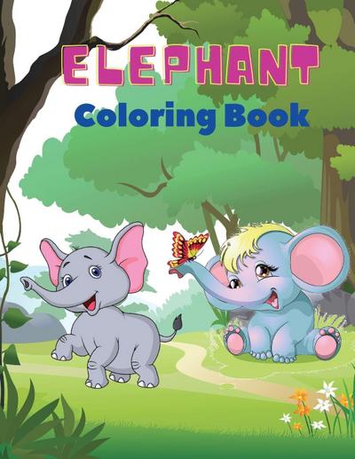 Elephant Coloring Book
