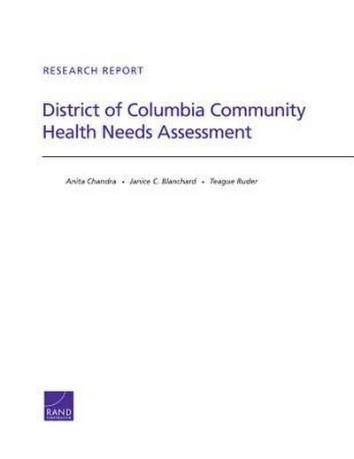 District of Columbia Community Health Needs Assessment