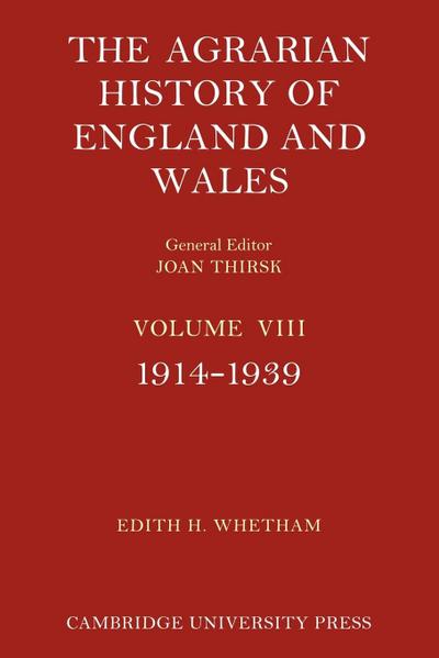The Agrarian History of England and Wales