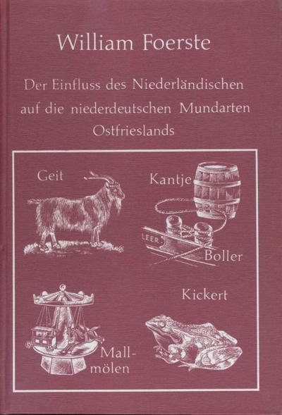 Foerste, W: Einfluss des Niederländischen auf den Wortschatz