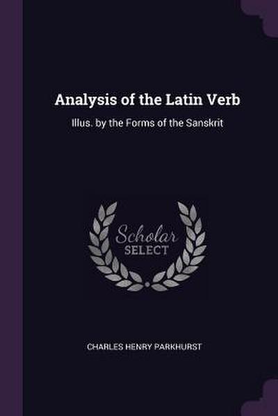 Analysis of the Latin Verb