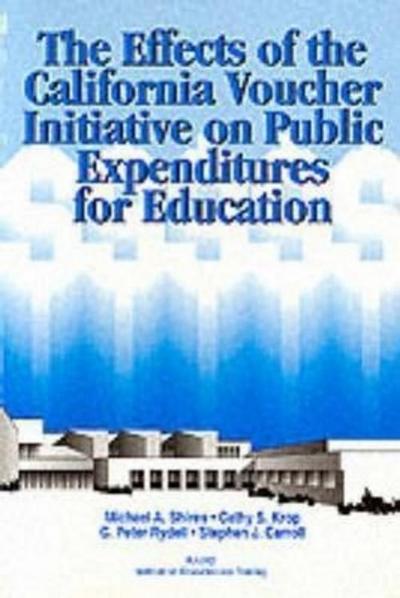 The Effects of the California Voucher Initiative on Public Expenditures for Education