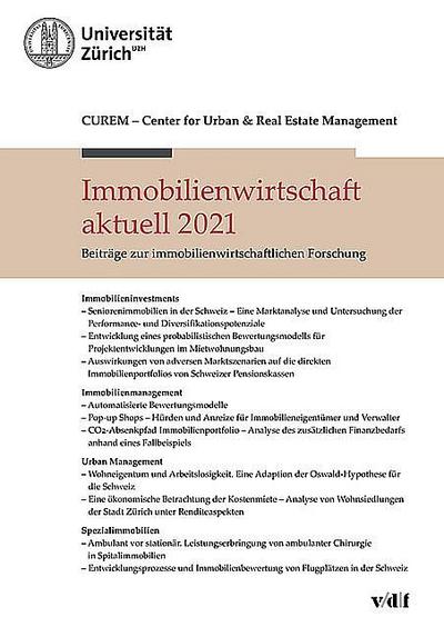 Immobilienwirtschaft aktuell 2021
