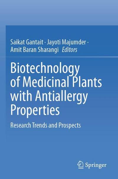 Biotechnology of Medicinal Plants with Antiallergy Properties