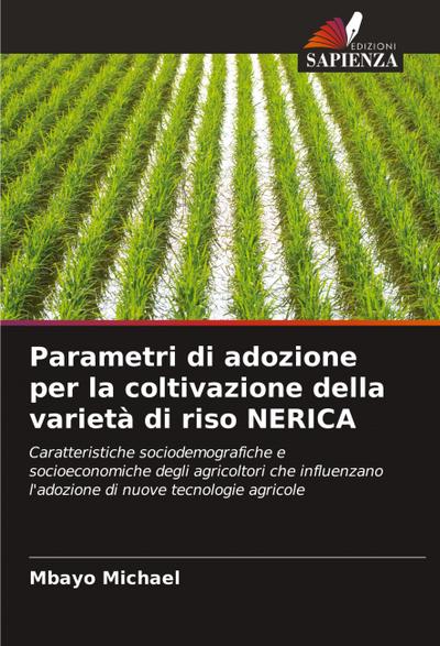 Parametri di adozione per la coltivazione della varietà di riso NERICA