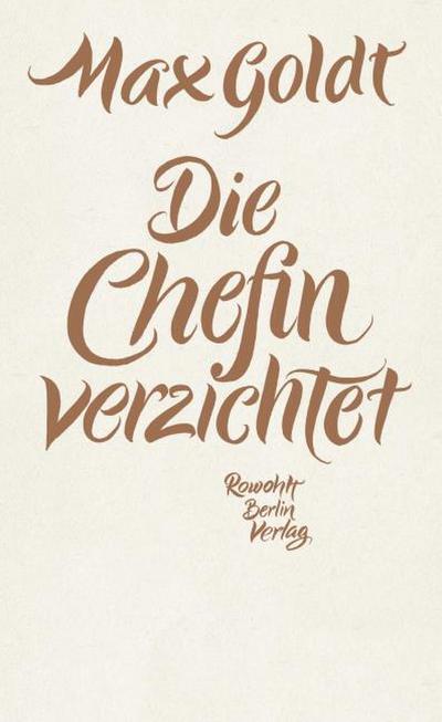 Die Chefin verzichtet