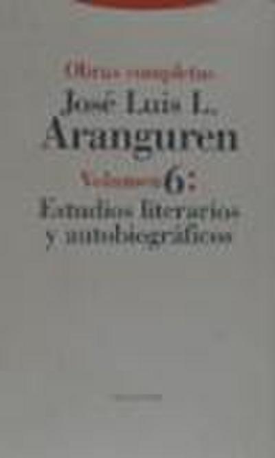 Estudios literarios y autobiográficos