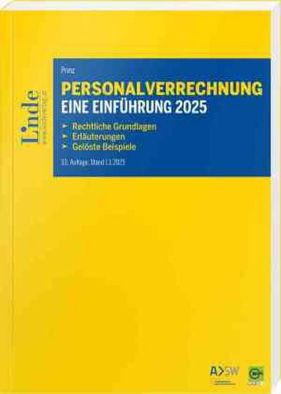 Personalverrechnung: eine Einführung 2025