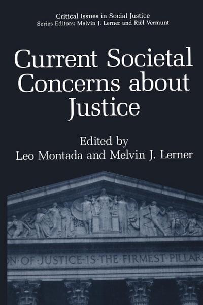 Current Societal Concerns about Justice