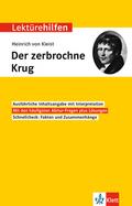 Klett Lektürehilfen Heinrich von Kleist, Der zerbrochne Krug