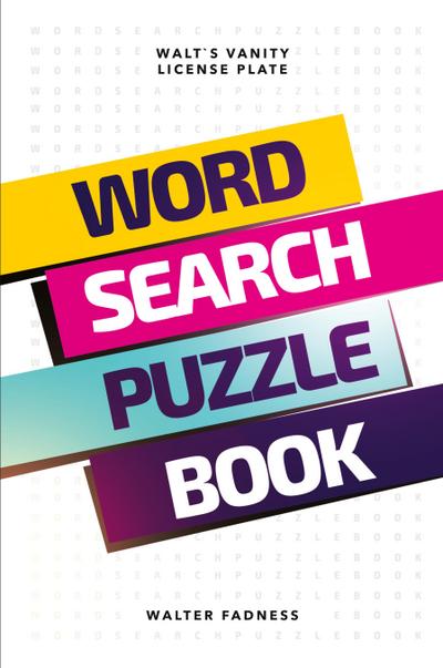 Word Search Puzzle Book