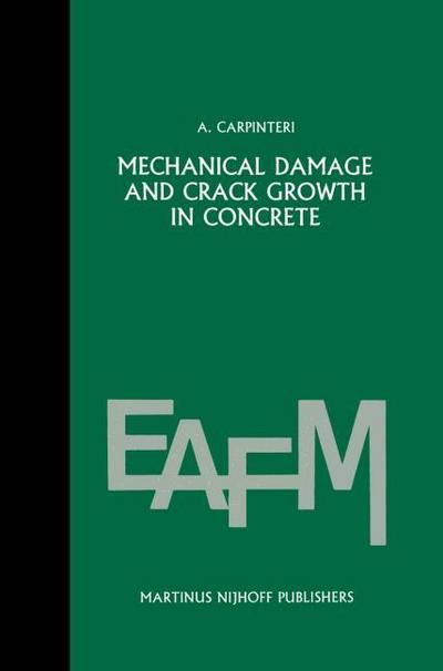 Mechanical Damage and Crack Growth in Concrete