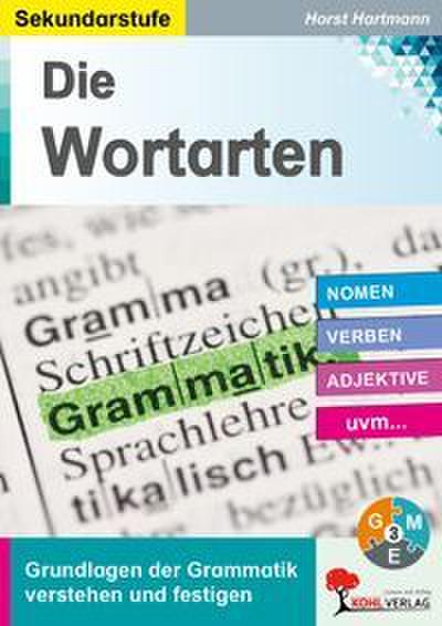 Die Wortarten, Sekundarstufe